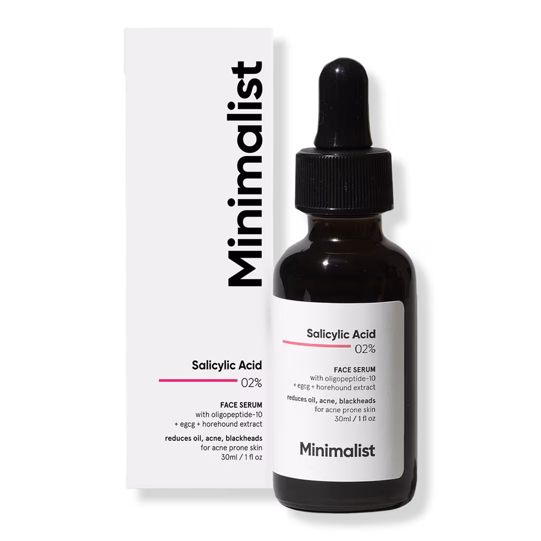 Minimalist  Salicylic Acid 02% Face Serum, Reduces Blackheads, Acne & Open Pores