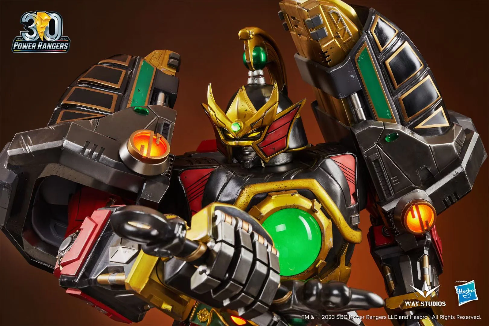 Way Studio - Licensed 30 Years Anniversary Power Rangers Megazord | 30周年恐龙战队迈克佐德