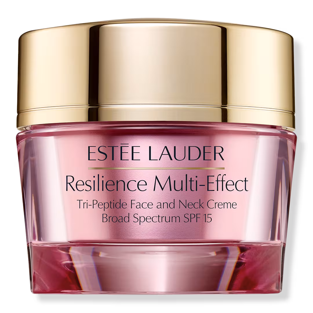 Estée Lauder  Resilience Multi-Effect Tri-Peptide Face and Neck Cream Moisturizer with SPF 15