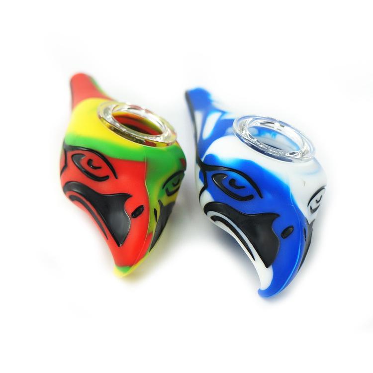 Silicone Seahawks Eagle Pipe