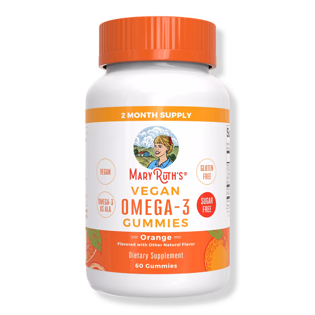 MaryRuth's  Vegan Omega 3 Gummies Orange