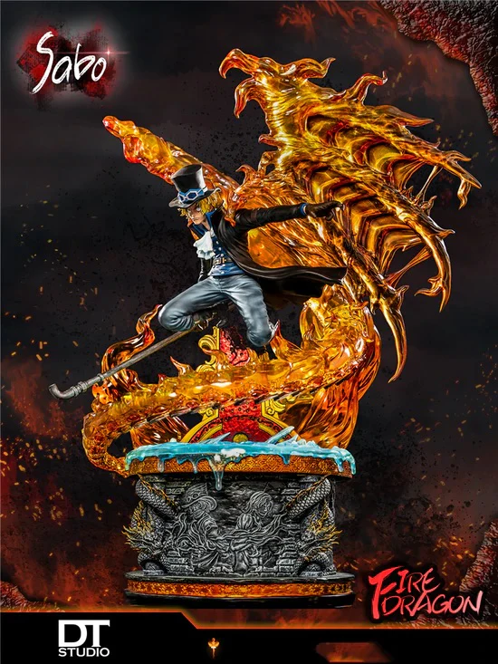 One Piece - Sabo Ryusoken & Ace Will by DT-STUDIO