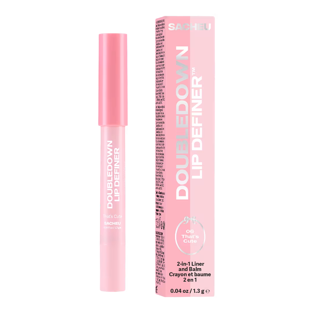 SACHEU  DoubleDown Lip Definer 2-in-1 Liner and Balm