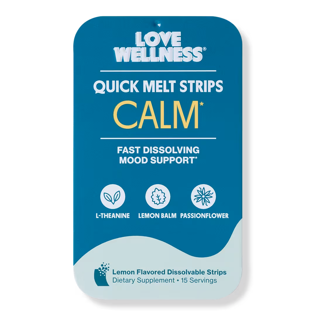 Love Wellness  CALM Quick Melt Strips