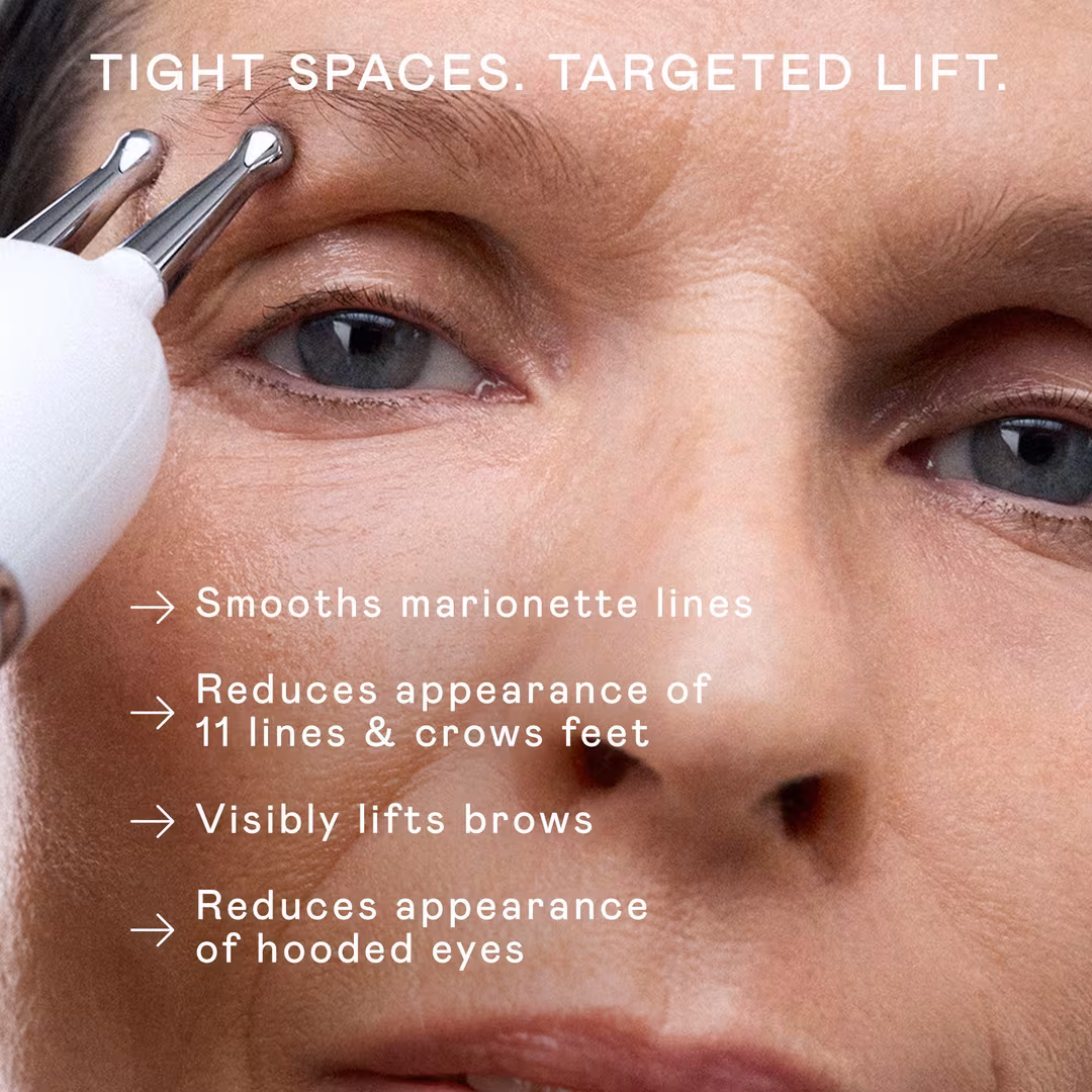 NuFACE  TRINITY+ Microcurrent Kit with Effective Lip & Eye Attachment