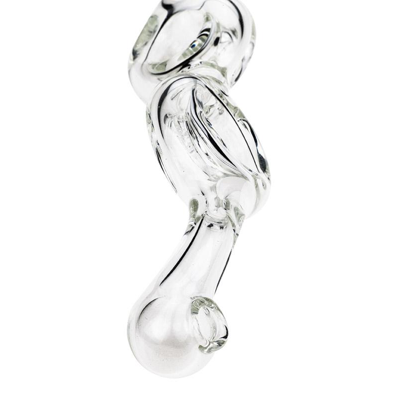 Clear Glass Donut Nectar Collector