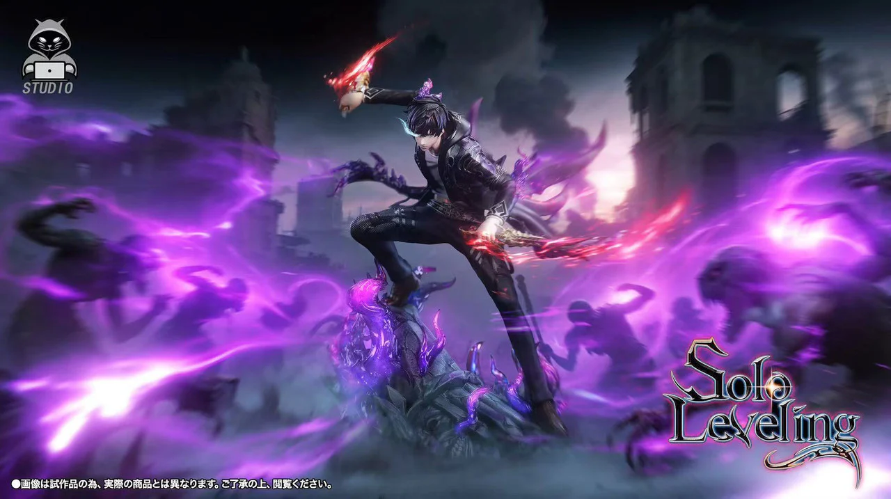 Solo Leveling - Sung jin-woo | 1:6 Resin Statue | by Black Panther Studio