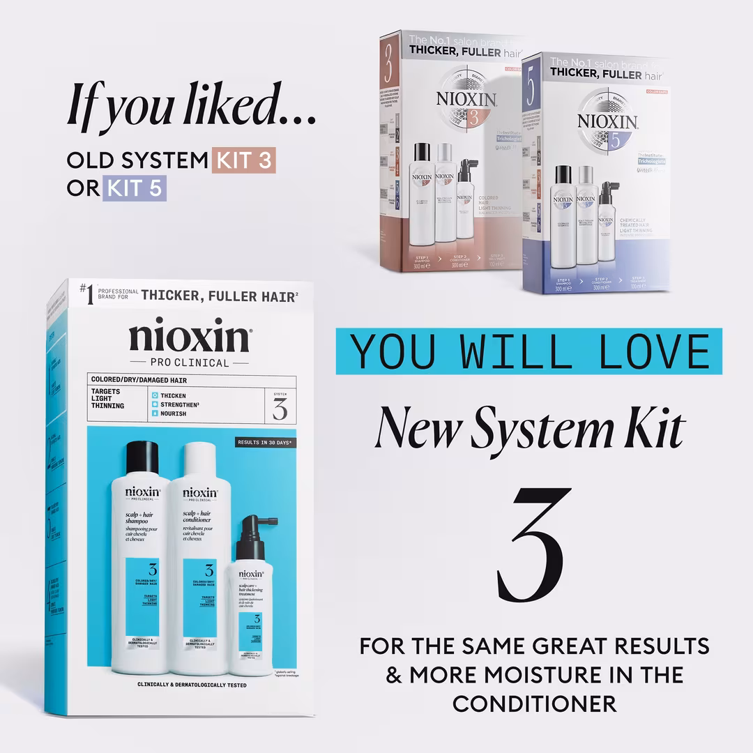 Nioxin  Scalp + Hair Thickening System 3 Kit