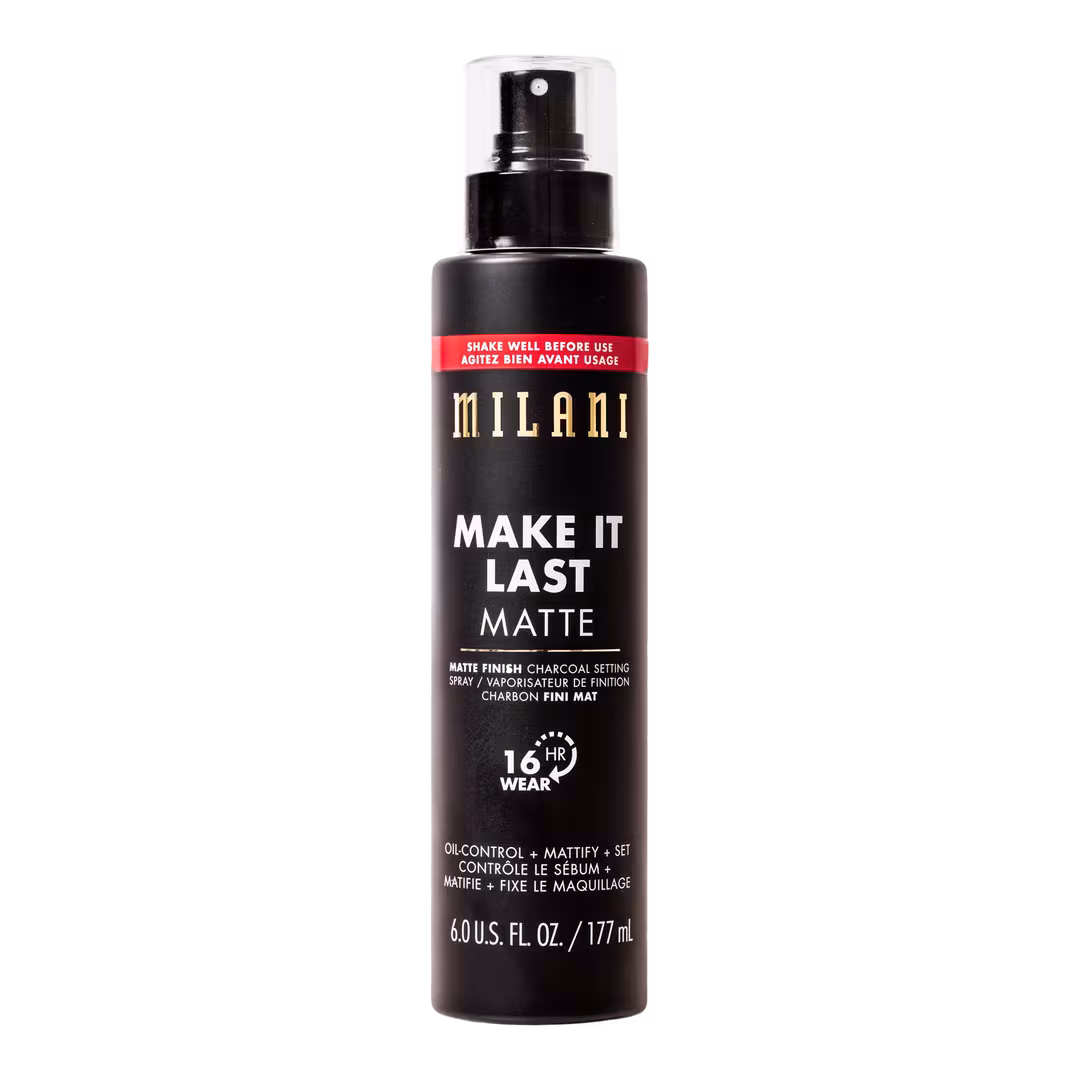 Milani  Make It Last Matte - Matte Finish Charcoal Setting Spray