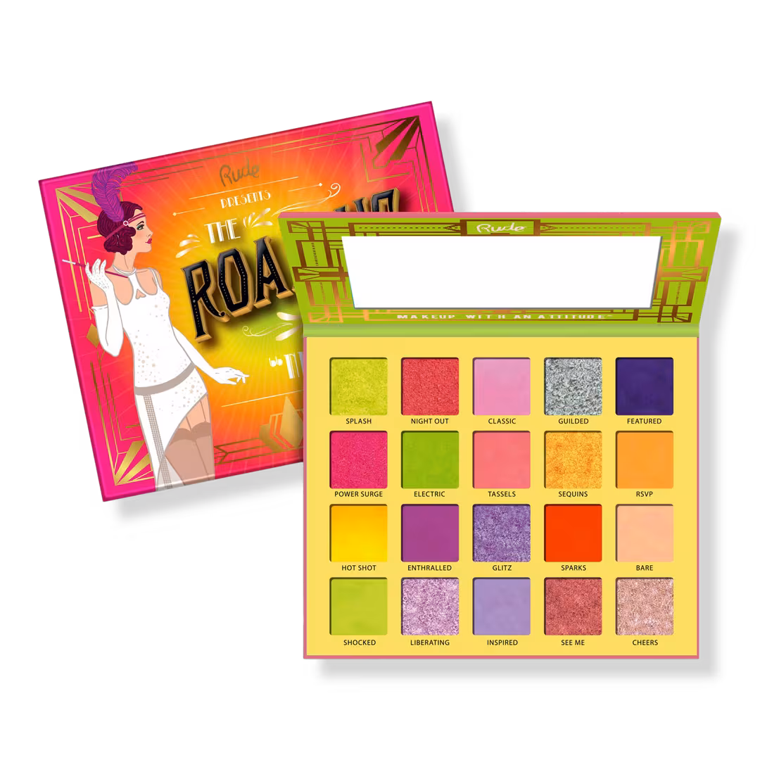 Rude  The Roaring 20's Eyeshadow Palette - Neons