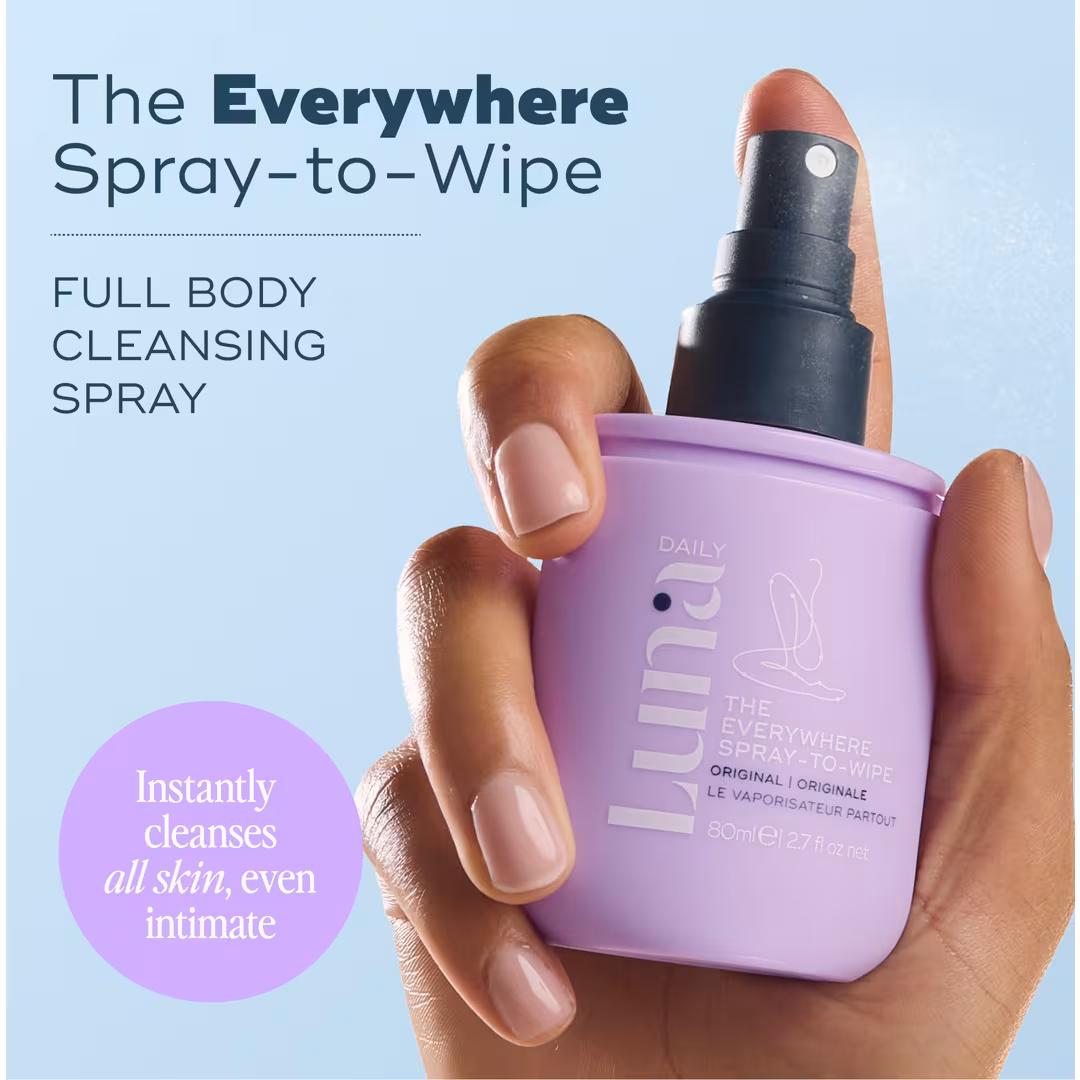 Luna Daily  The Everywhere Spray-To-Wipe