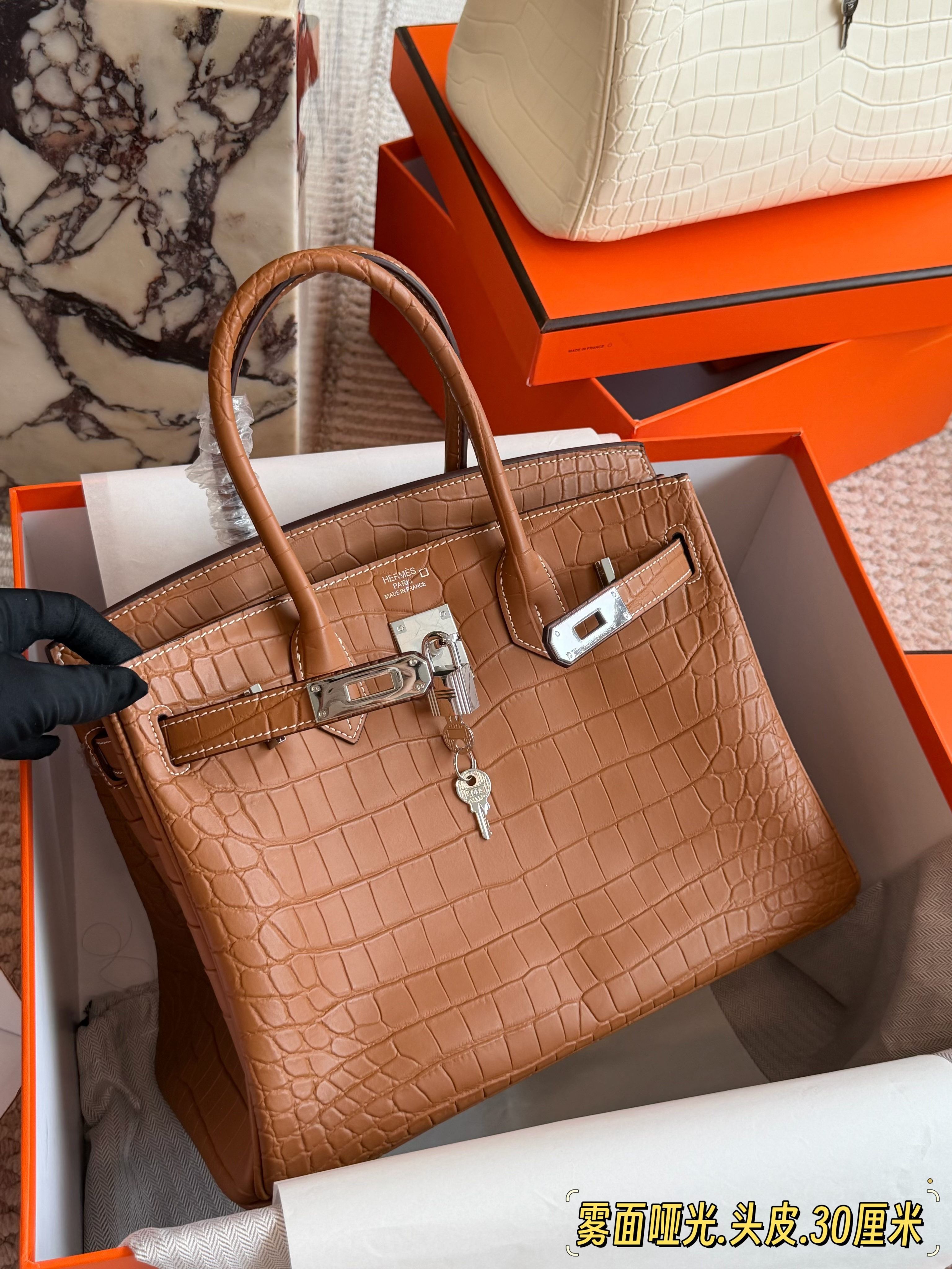 Hermes Birkin Matte Handbag