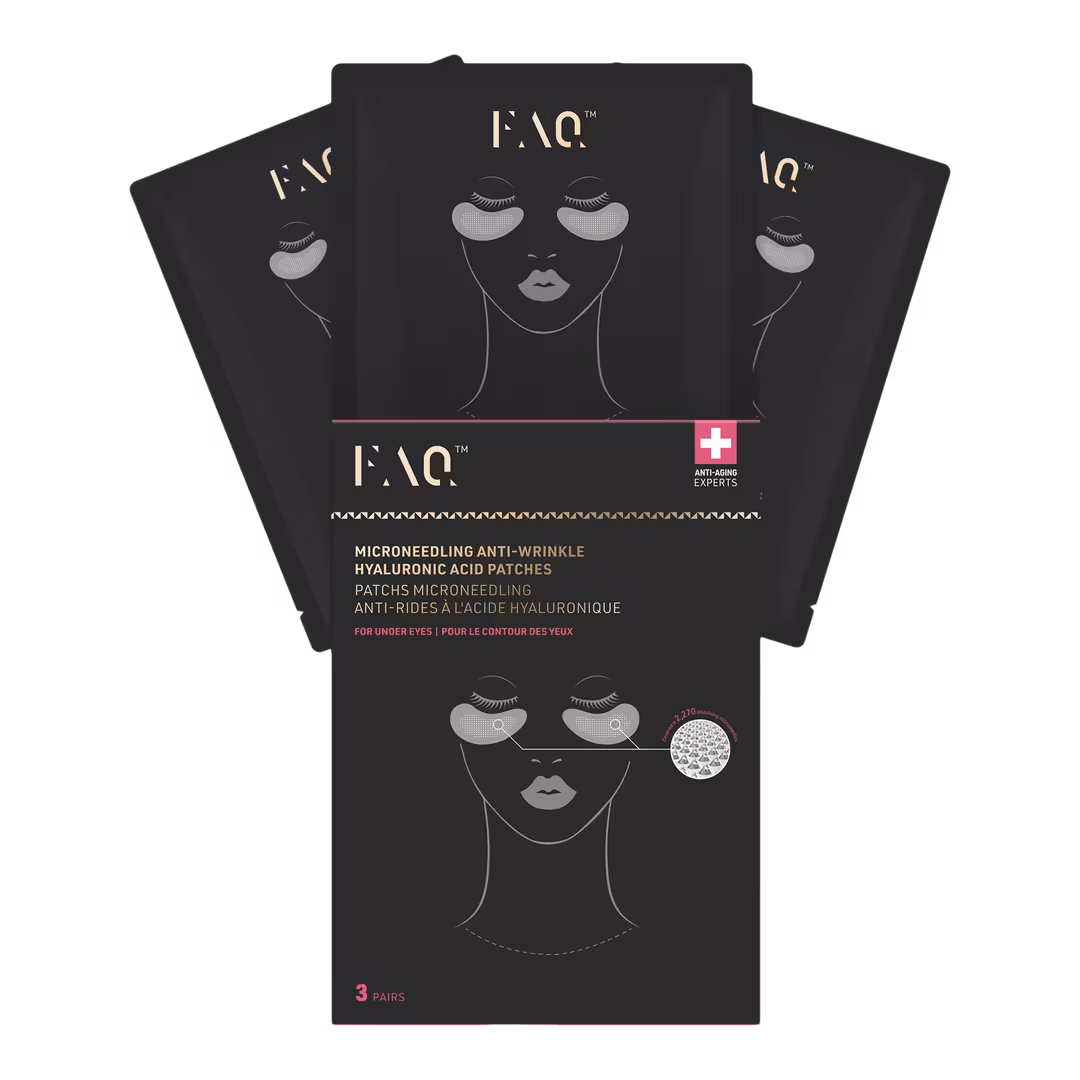 FOREO  FAQ Microneedling Hyaluronic Acid Patches For Forehead