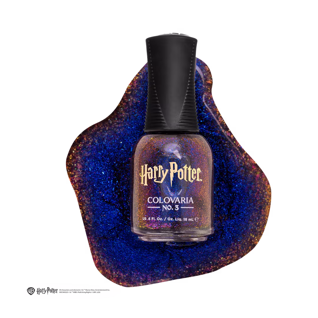 Orly  Harry Potter Colovaria Multi Chrome Flake Toppers