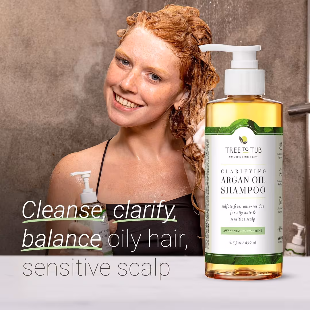Tree To Tub  Soapberry Clarifying Shampoo
