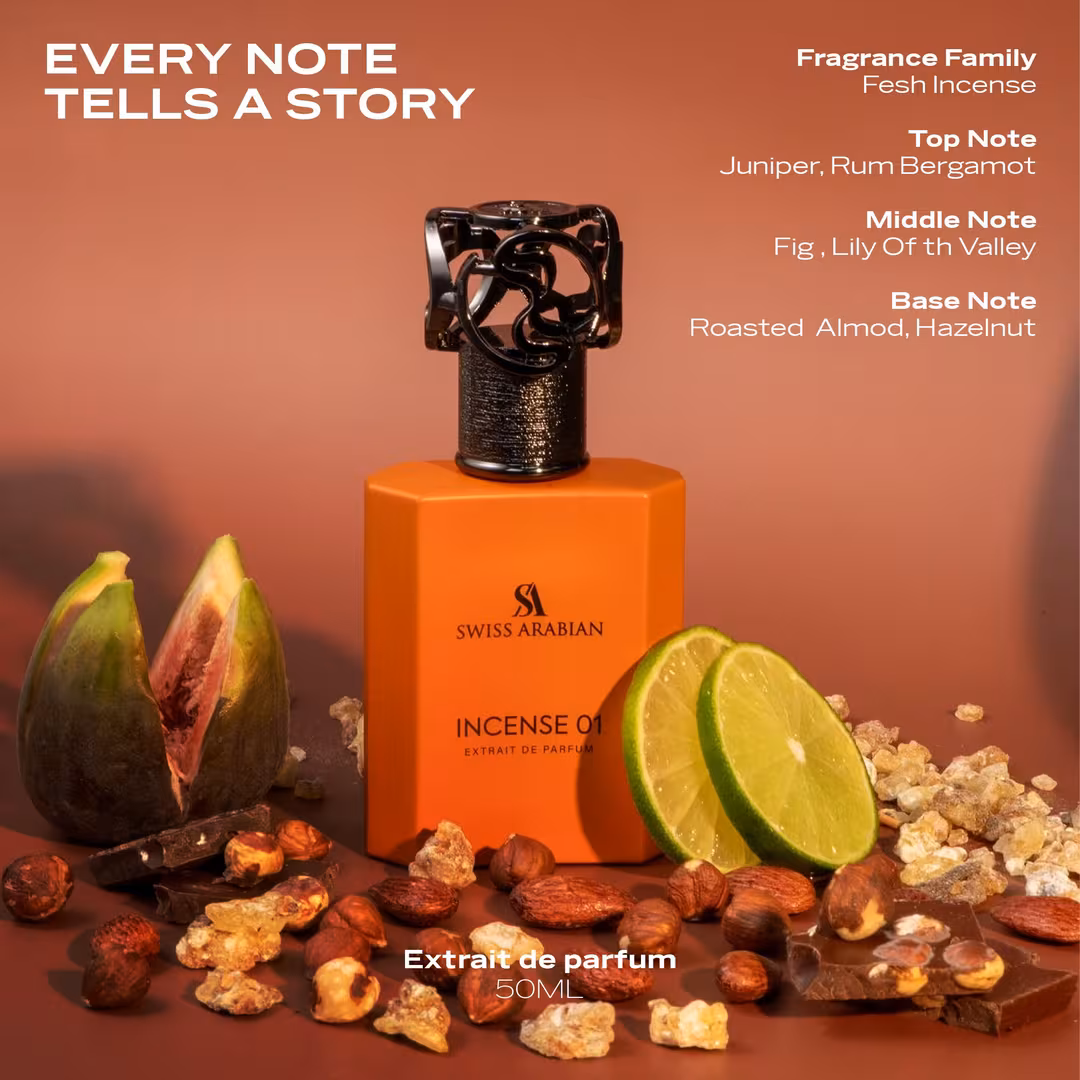Swiss Arabian  Incense 01 Extrait de Parfum