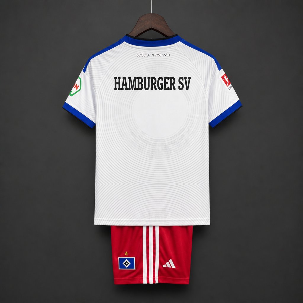 2026/2027 Hamburger SV Home Football Shirt (Kids Kit socks)