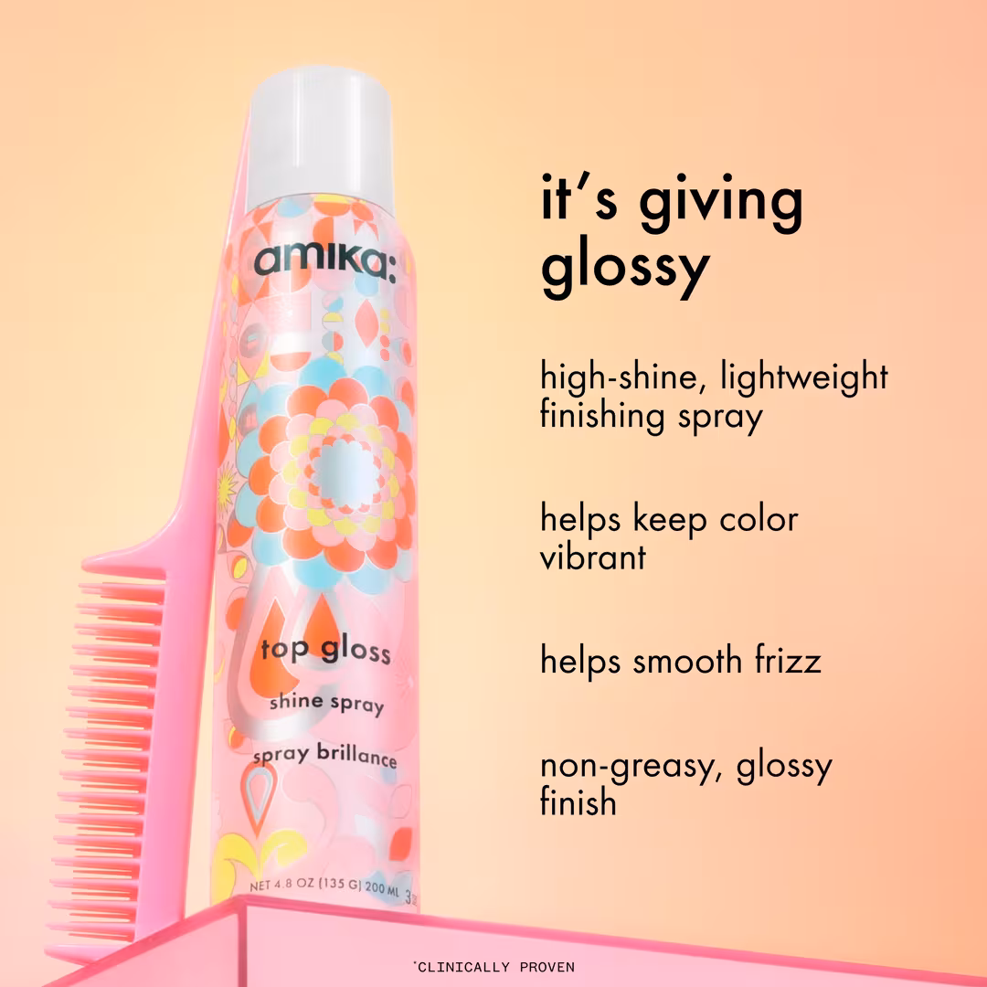 amika  Top Gloss Shine Spray