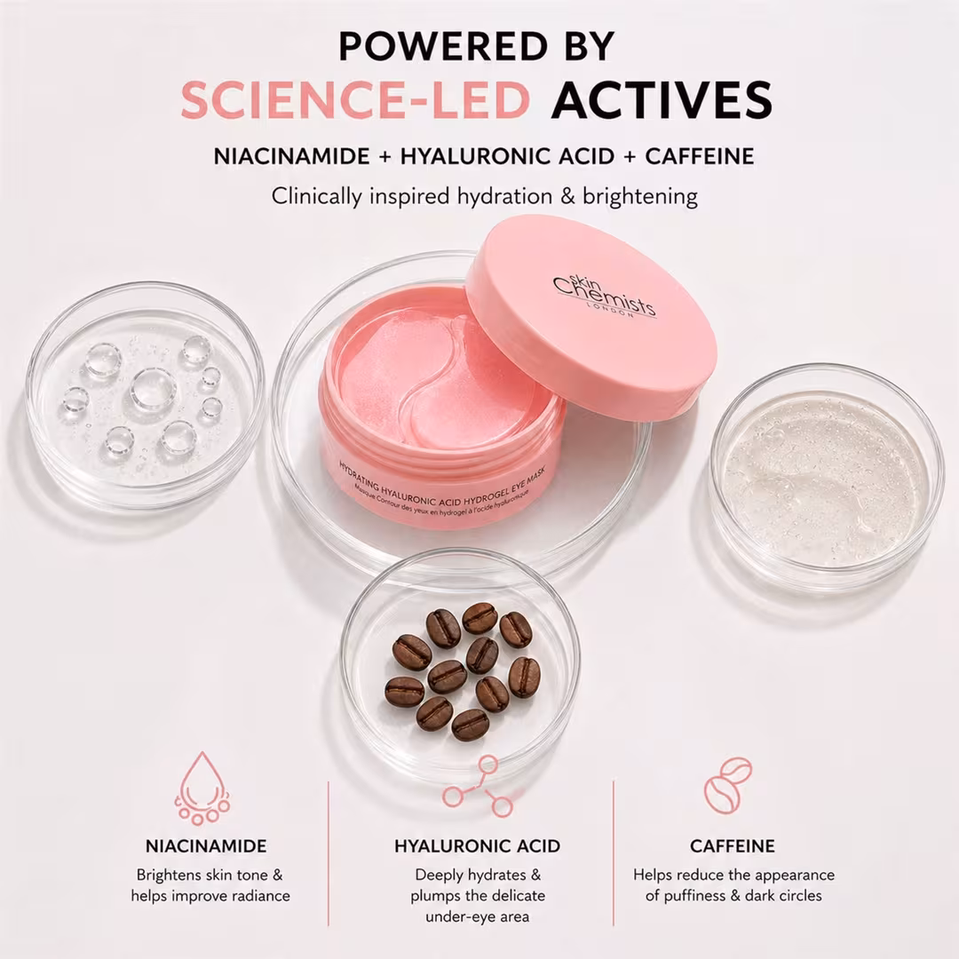 skinChemists  Rejuvenating Hydrogel Eye Mask