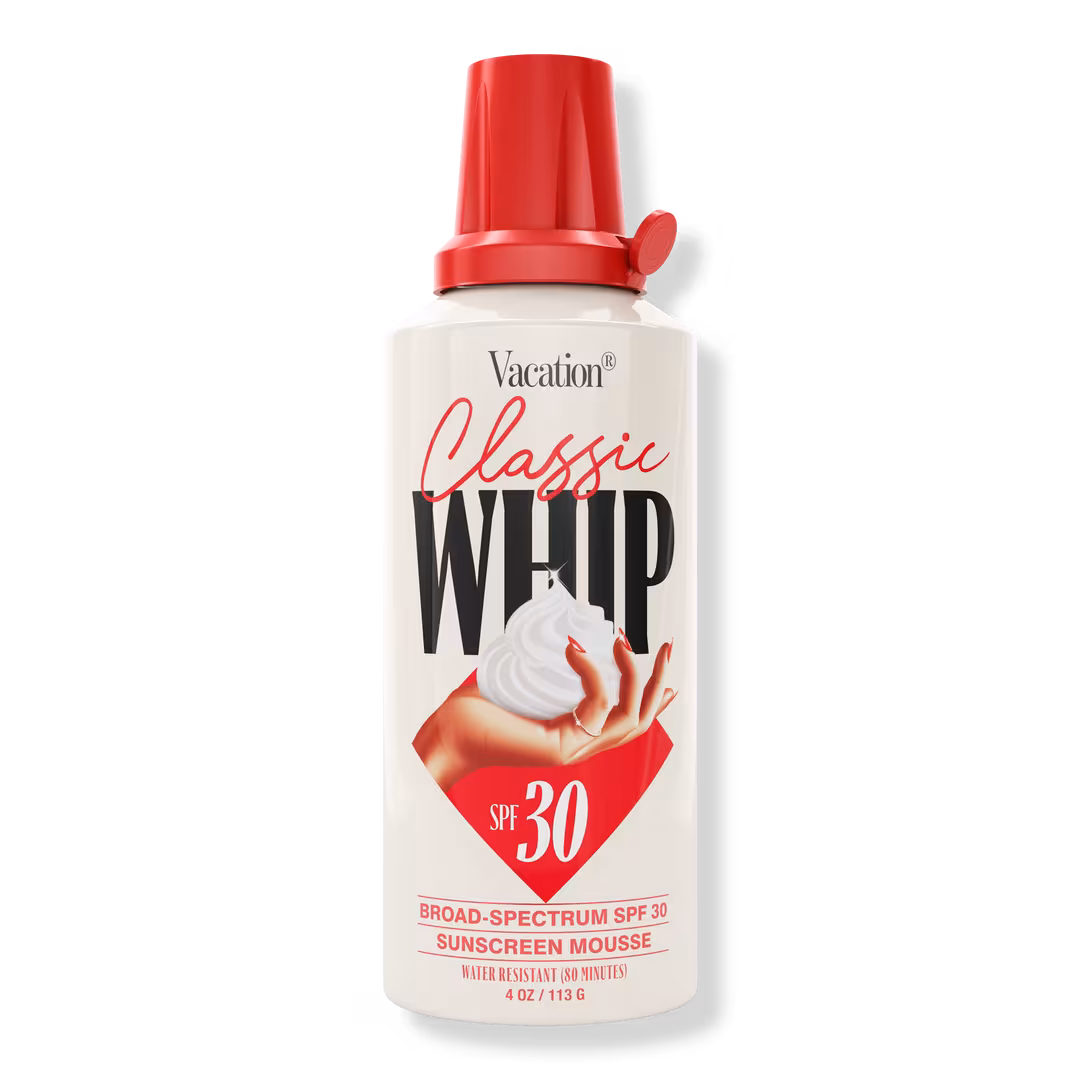 Vacation  Classic Whip SPF 30 Sunscreen Mousse