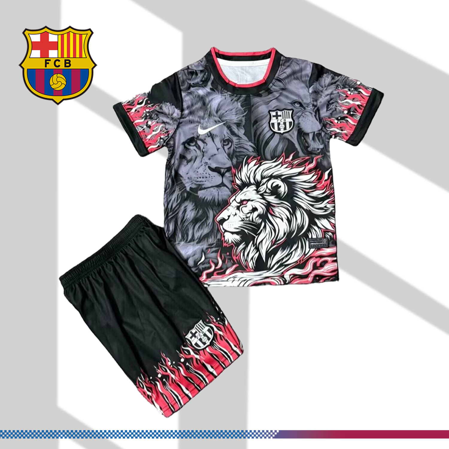 2025/2026 Barcelona Special Edition Football Shirt (Kids Kit socks)