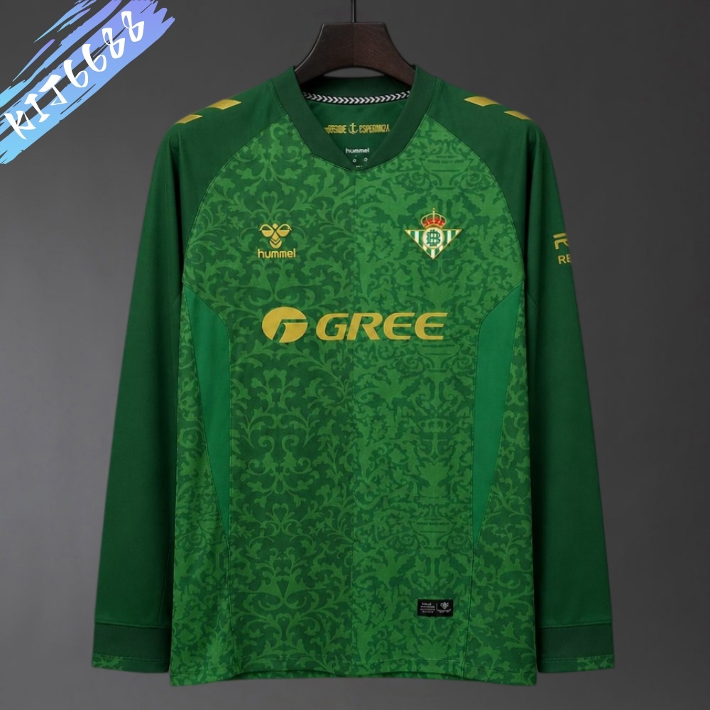 2026/2027 Real Betis Away Long sleeves Football Shirt (Fan version)