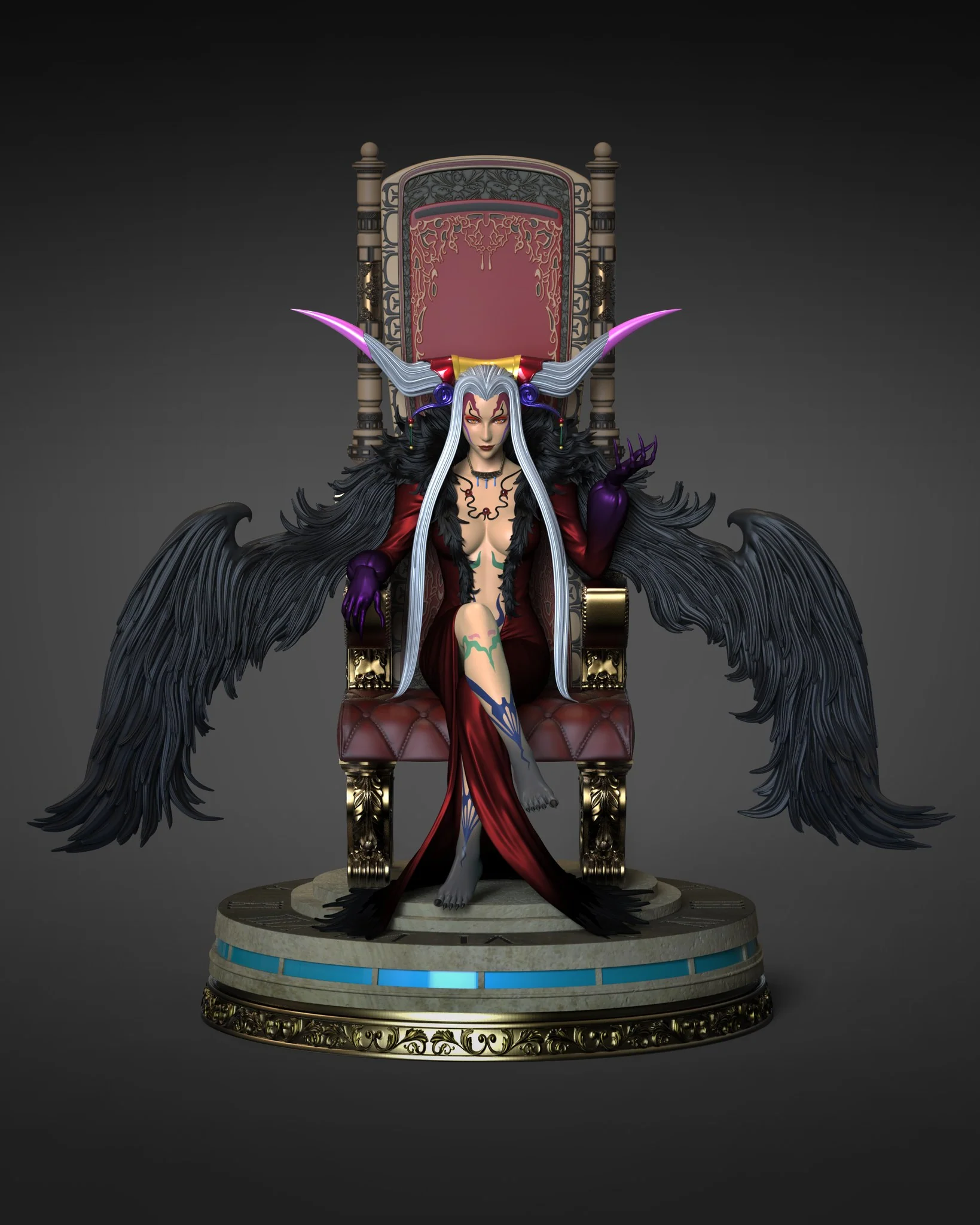 Final Fantasy - Ultimecia | 1:4 Resin Statue | by Solar Studio