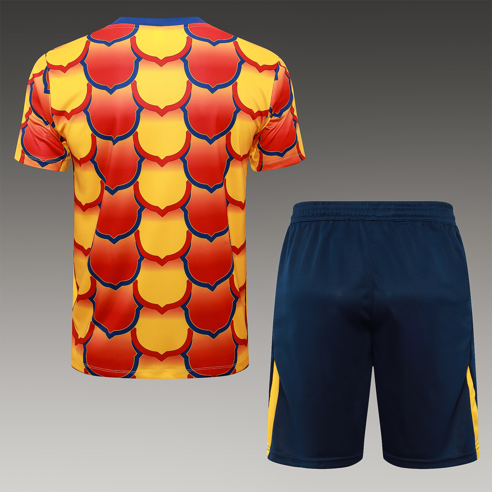 2024/2025 Barcelona Yellow Adult Short Sleeve Training Jersey (Adult Kit)