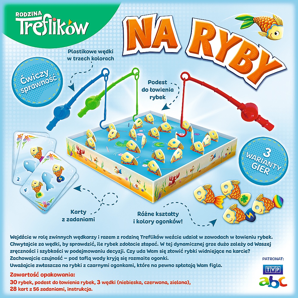 Gra Zręcznościowa Na Ryby Rodzina Treflików