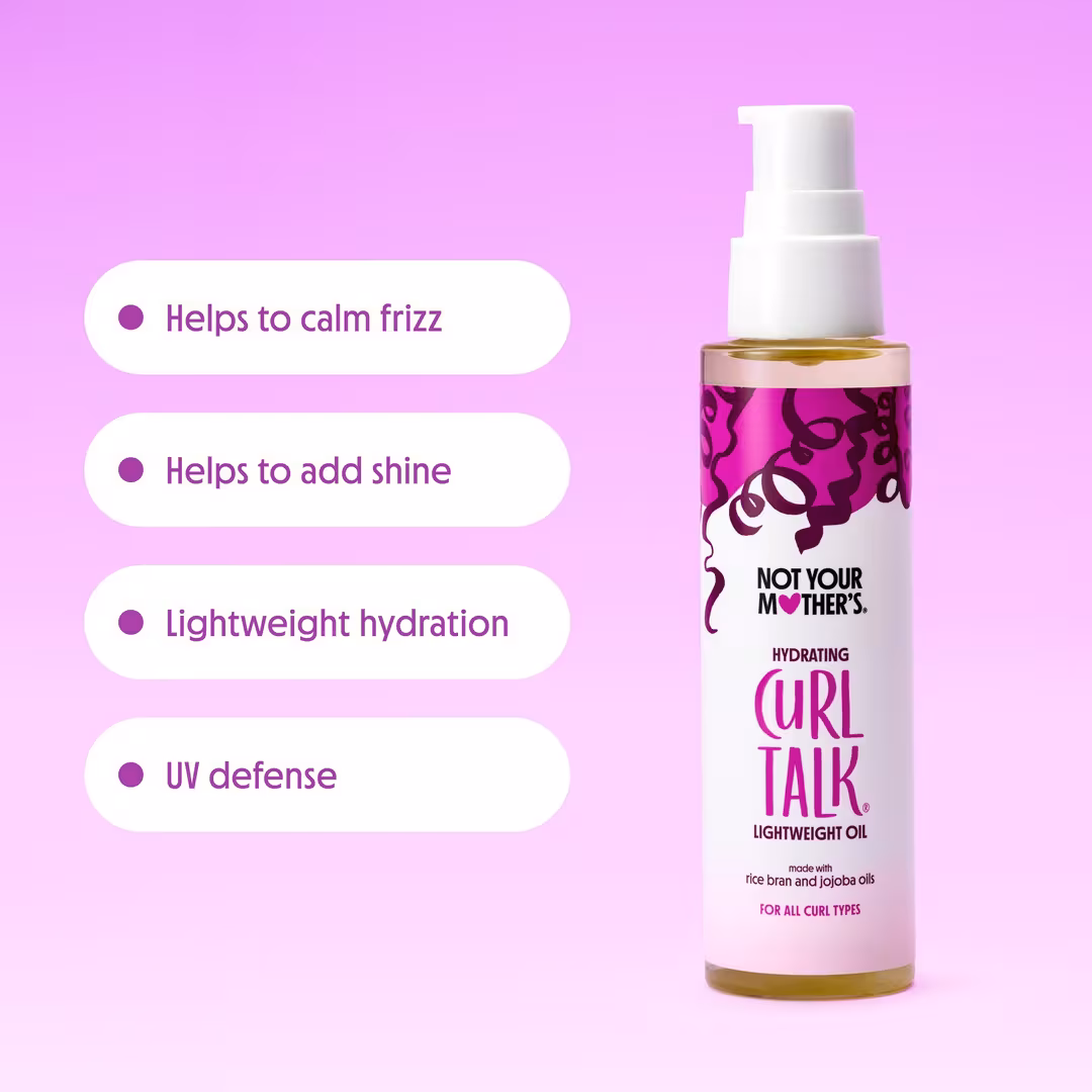 Not Your Mother's  Curl Talk Hydrating Lightweight Oil