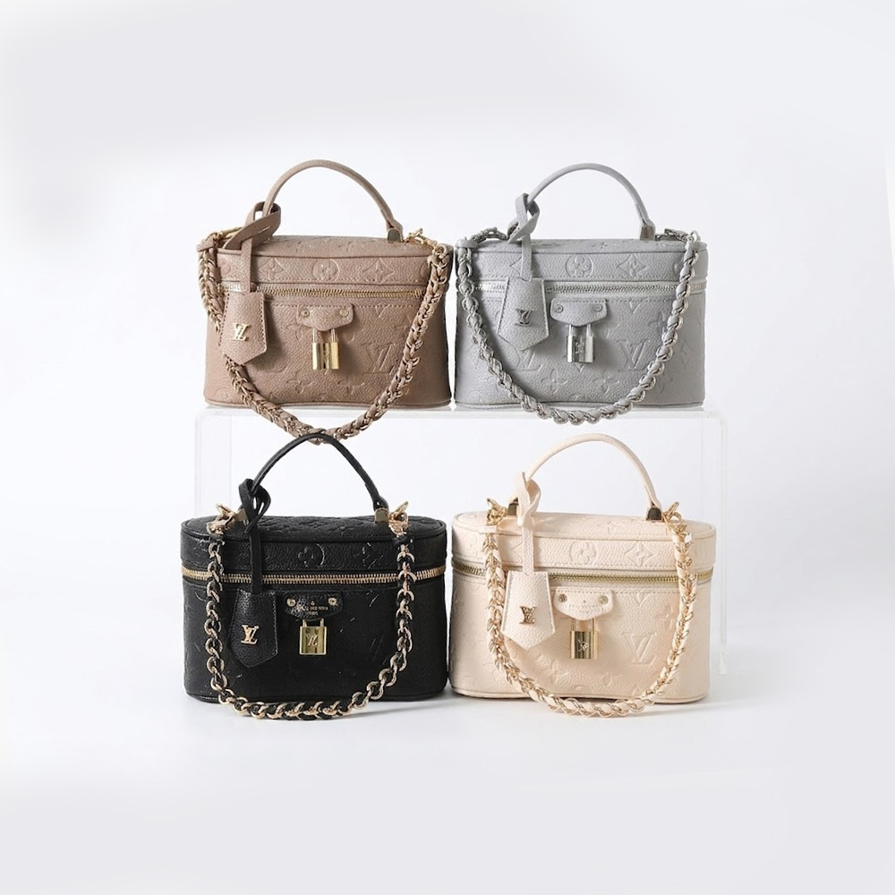 LV Vanity Chain Pouch Makeup Case