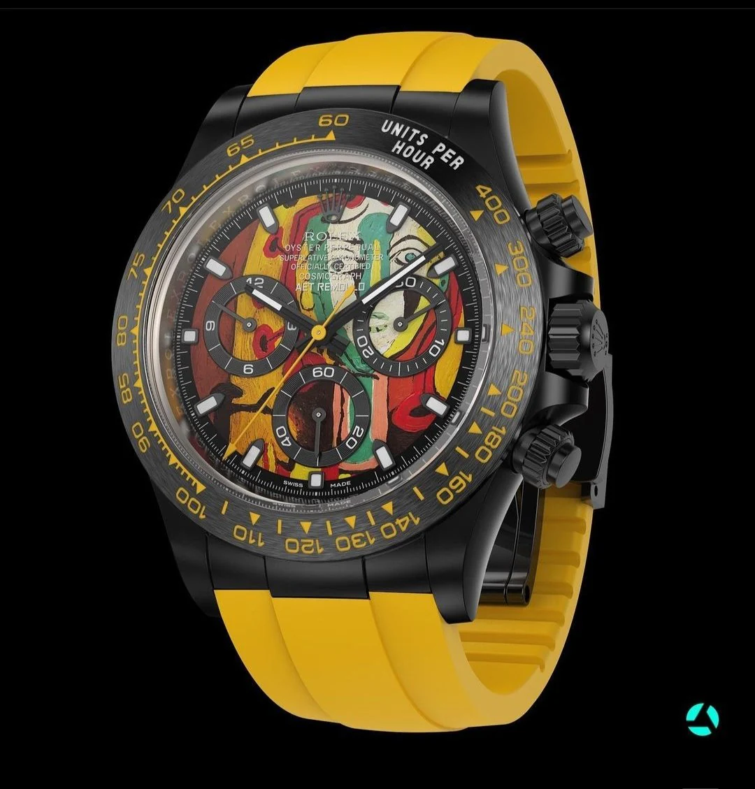 Rolex Watch DAYTONA CUSTOM 40MM AET PICASSO YELLOW Watch