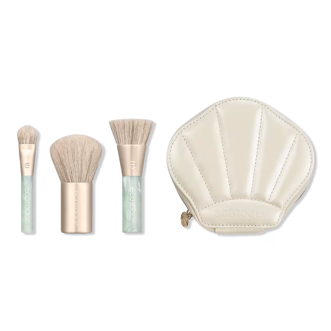EcoTools  Lil Gems Mini Brush Gift Set and Bag