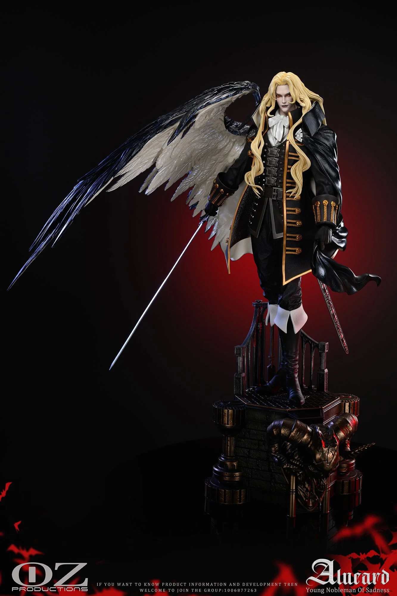 Castlevania - Alucard | 1:4 Resin Statue | von OZ Productions Studio