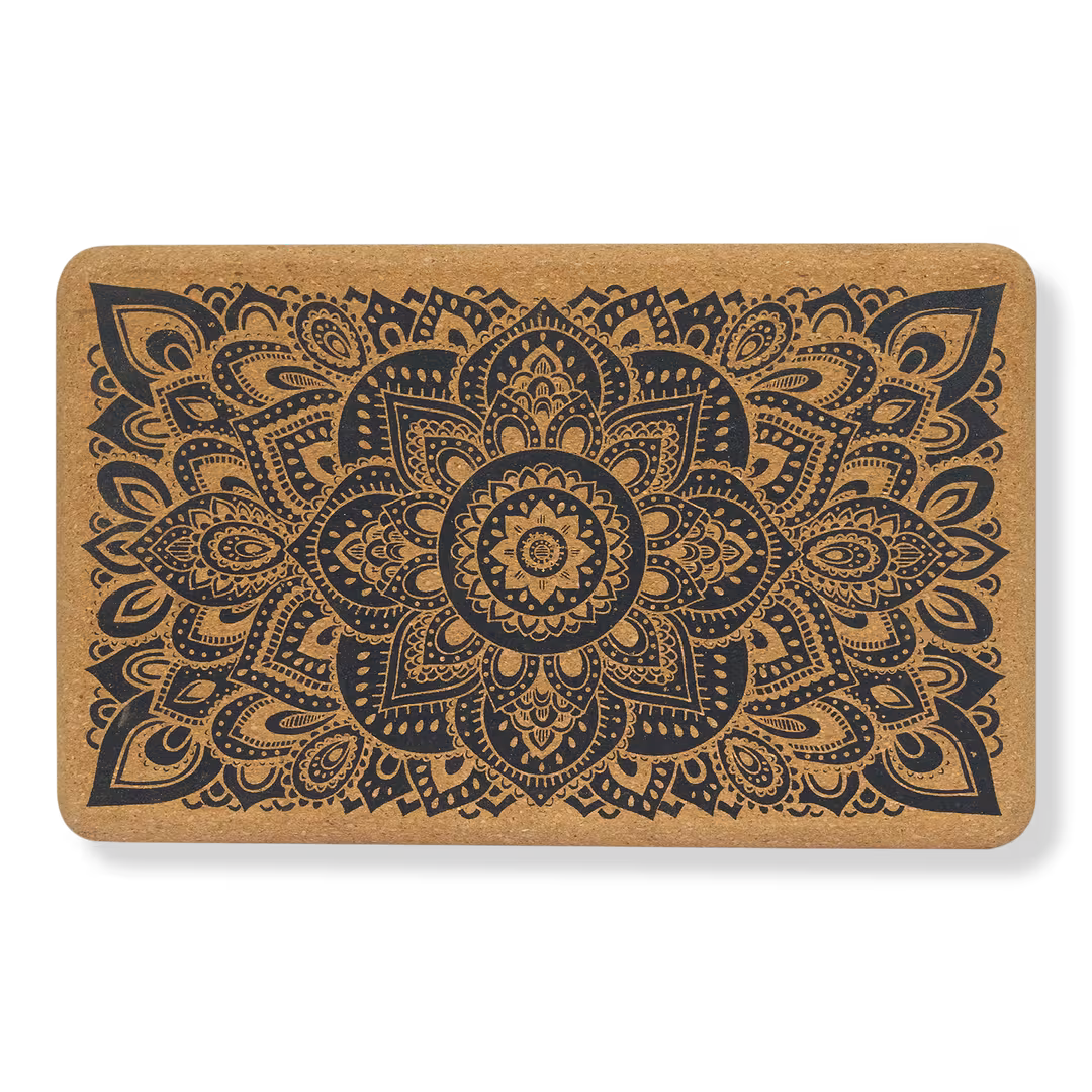 Yoga Design Lab  Cork Yoga Block