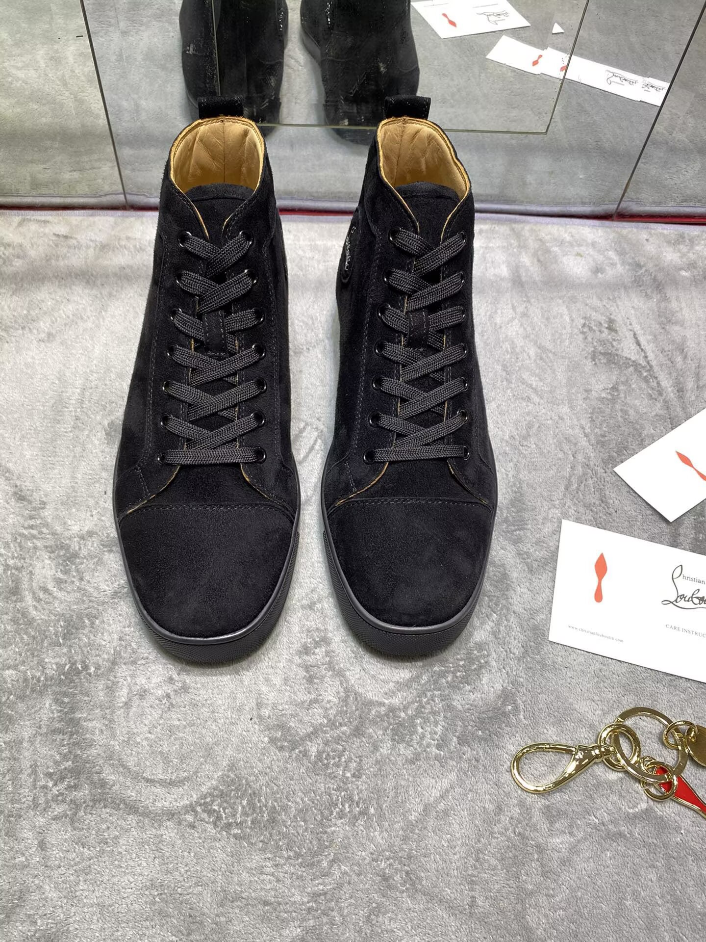 Christian Louboutin Red bottom High-Top - CCSHOES