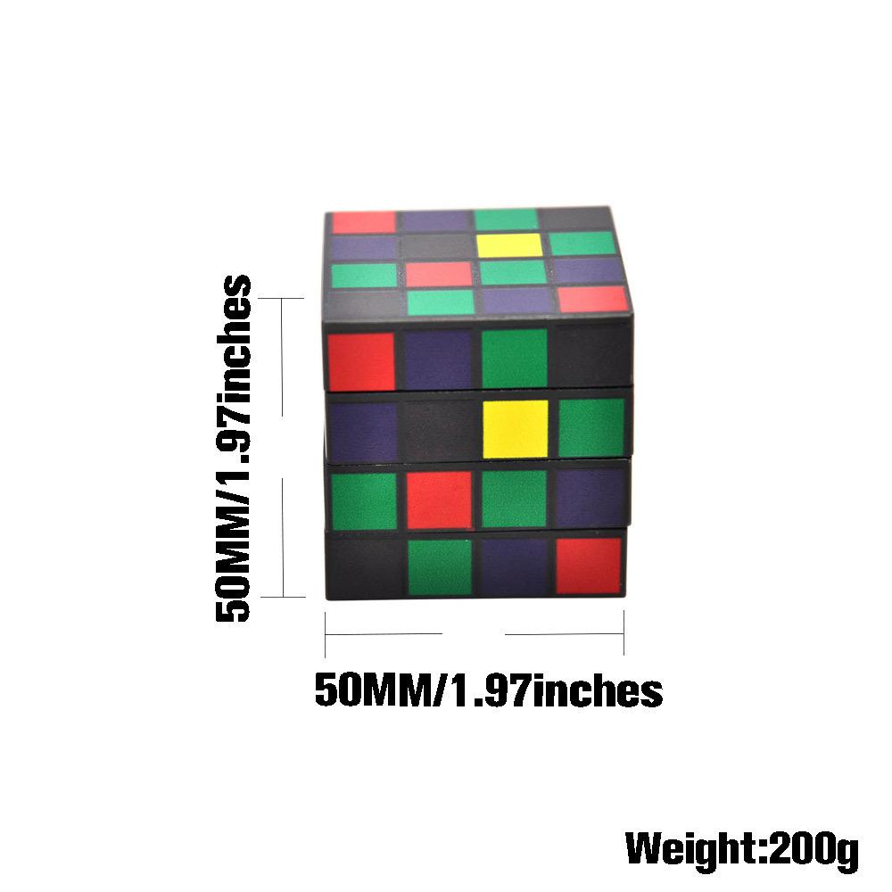 Magic Cube Aluminum Alloy Herb Grinder