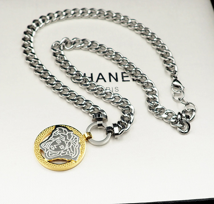 Versace thick necklace