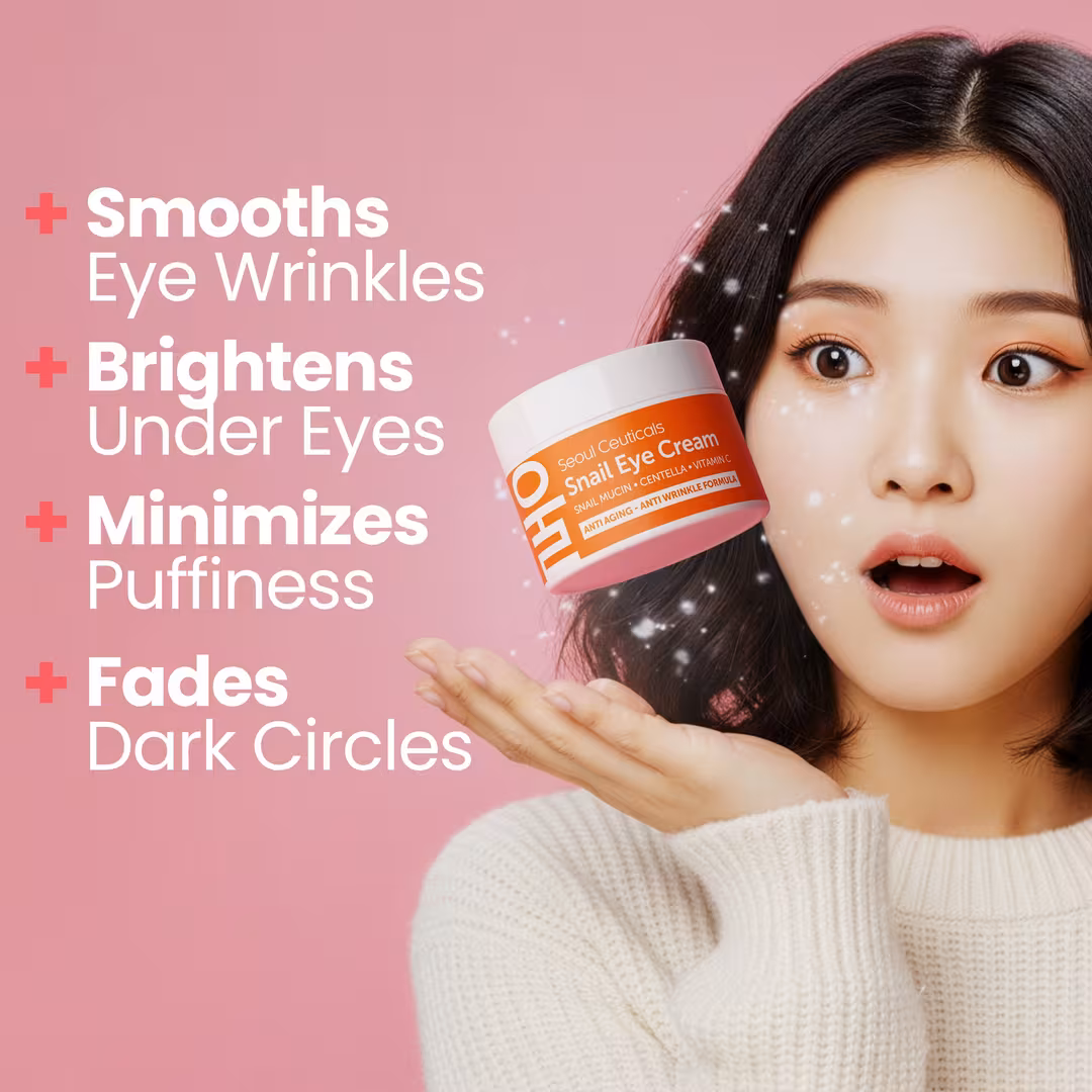 Seoul Ceuticals  Korean Skin Care Snail Eye Cream