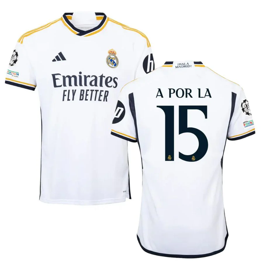 Champions League 15th Real Madrid Jersey Men 2024