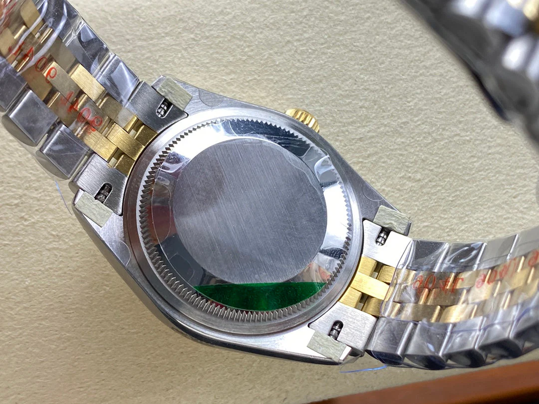 Rolex Watch Datejust 31mm Yellow Gold Steel Champagne Dial