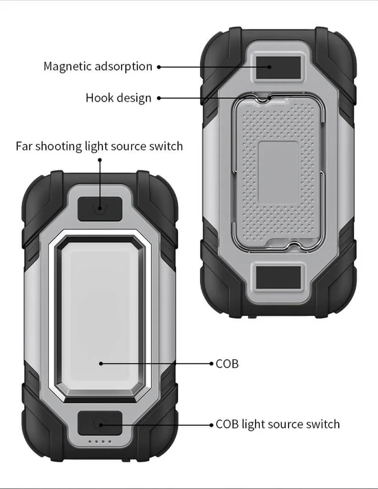 SuperFire X102 Multi Function Folding Work Light
