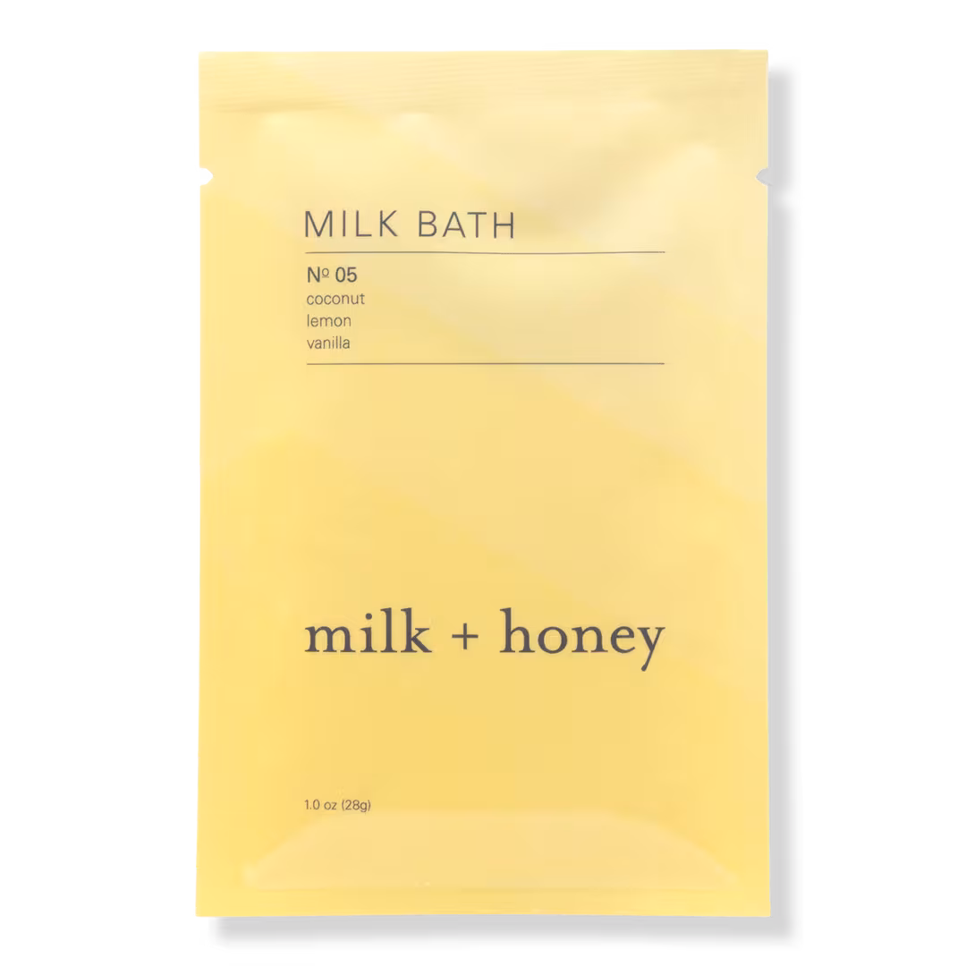 Milk + Honey  Lemon, Vanilla Milk Bath No. 05 Packet