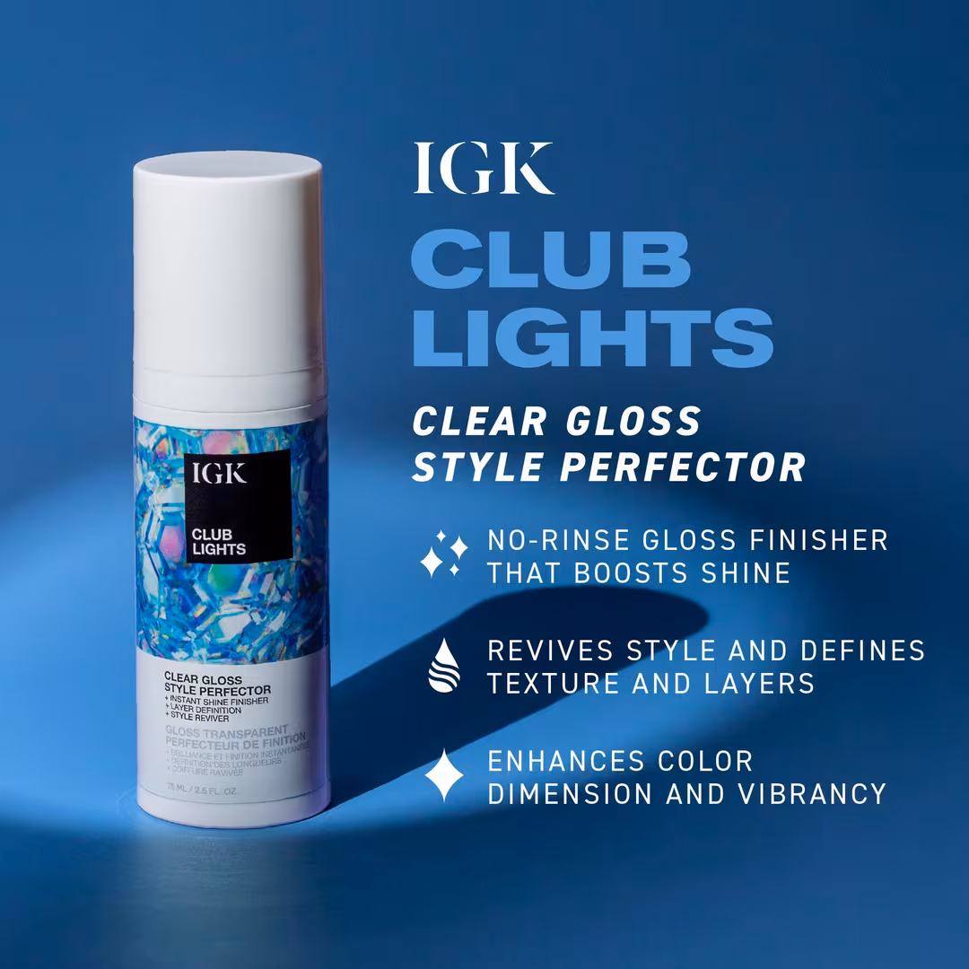 IGK  Club Lights Clear Gloss Style Perfector