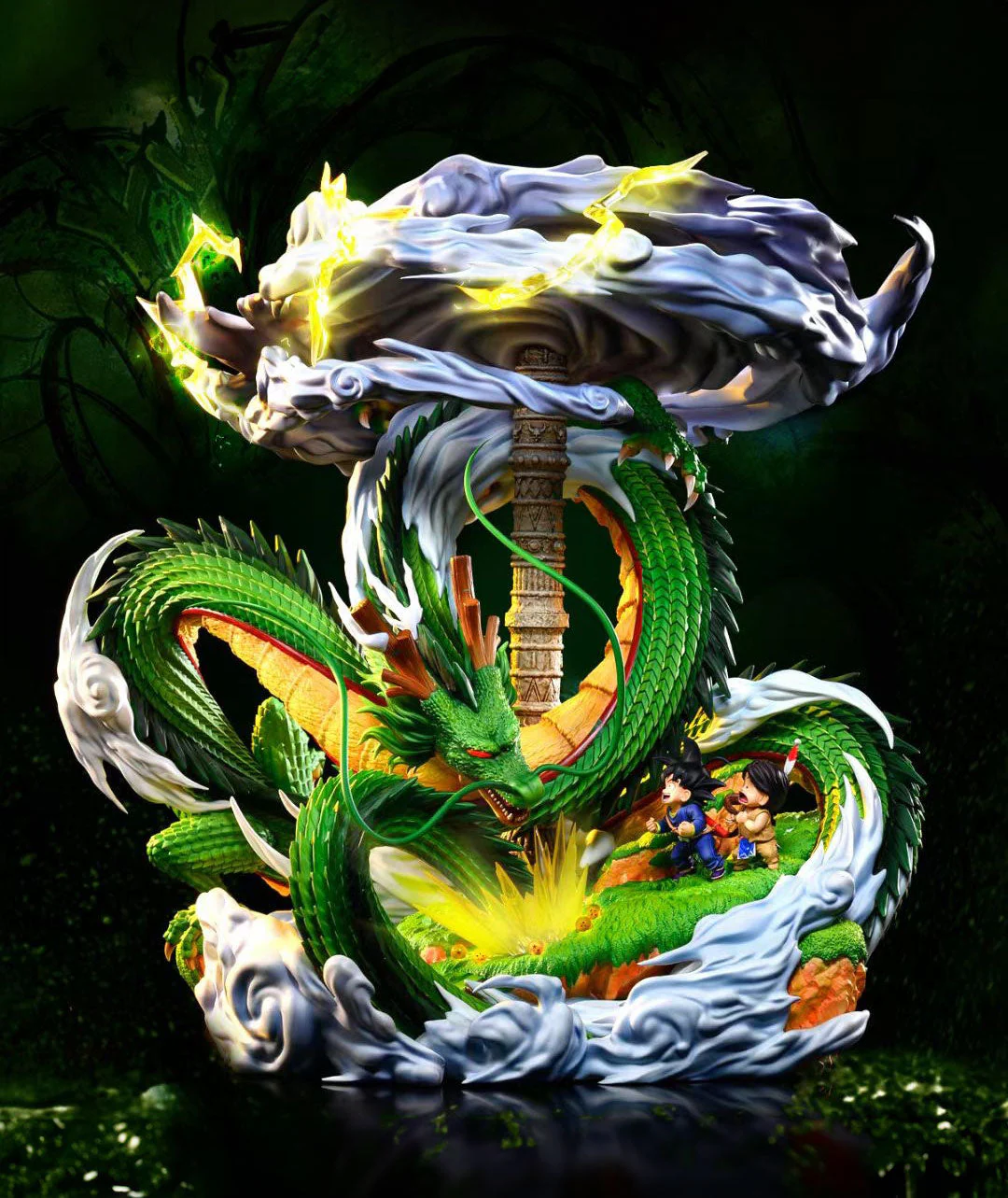 MX Studio - Shenron with Kid Goku | 神龙小悟空