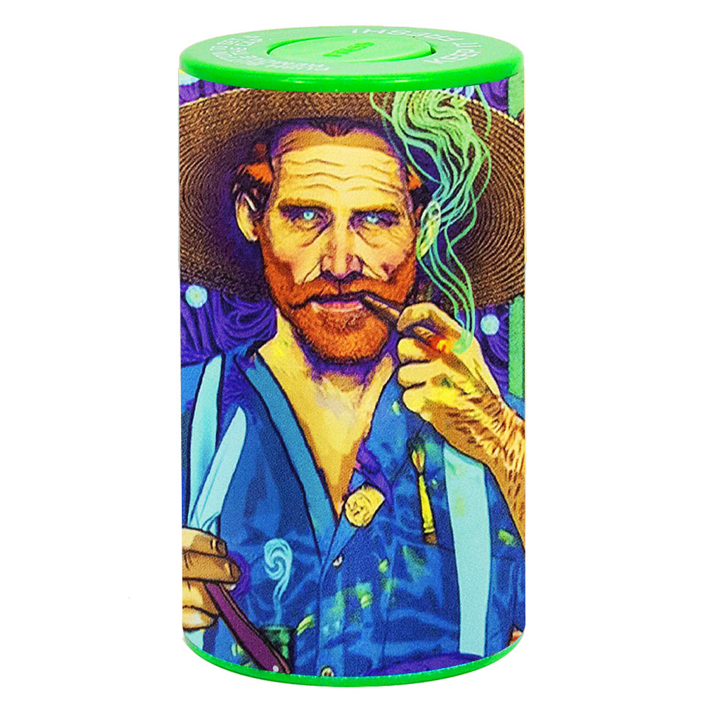 Plastic Can Marijuana Container