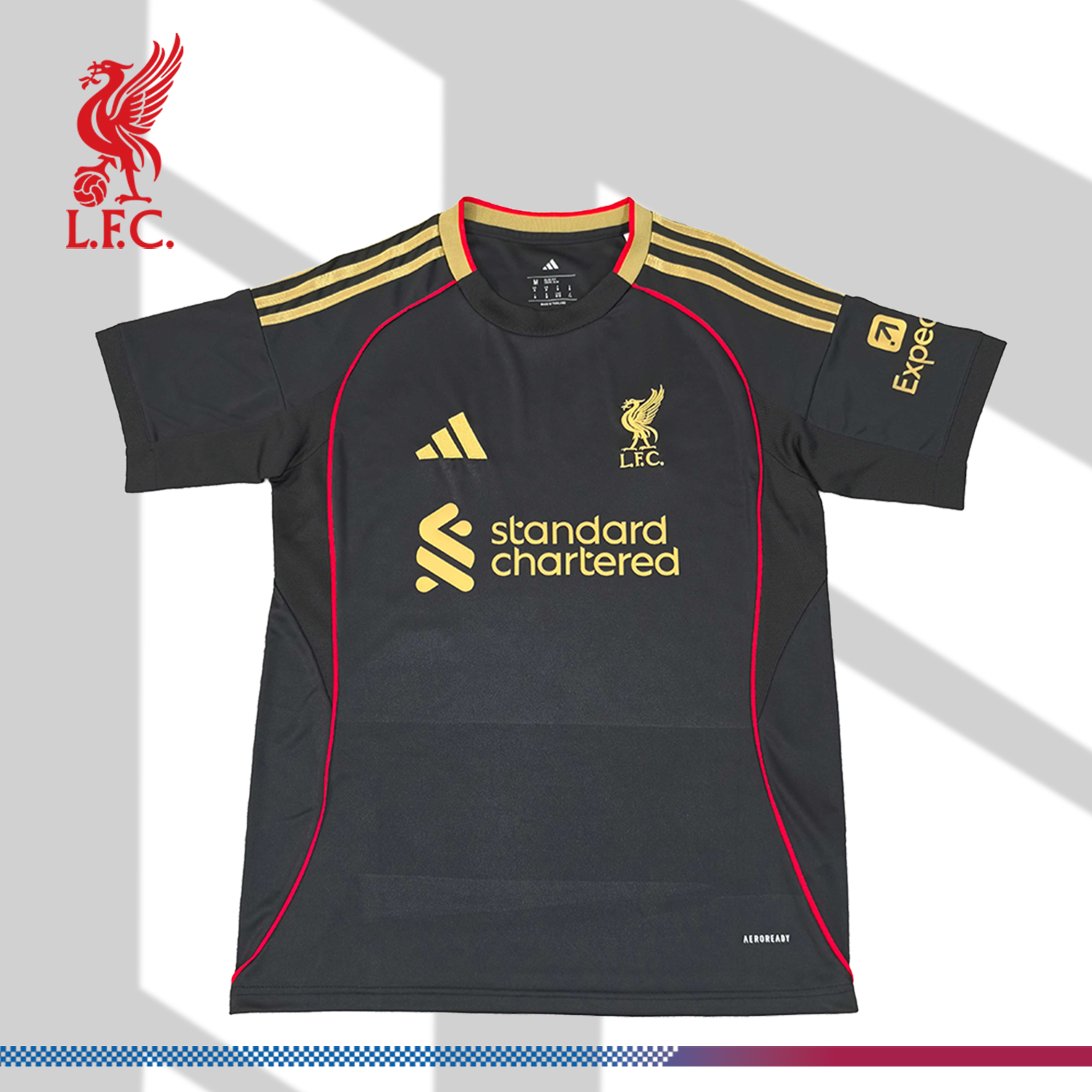 2025/2026 Liverpool Black Special Edition Football Jersey (Fans)