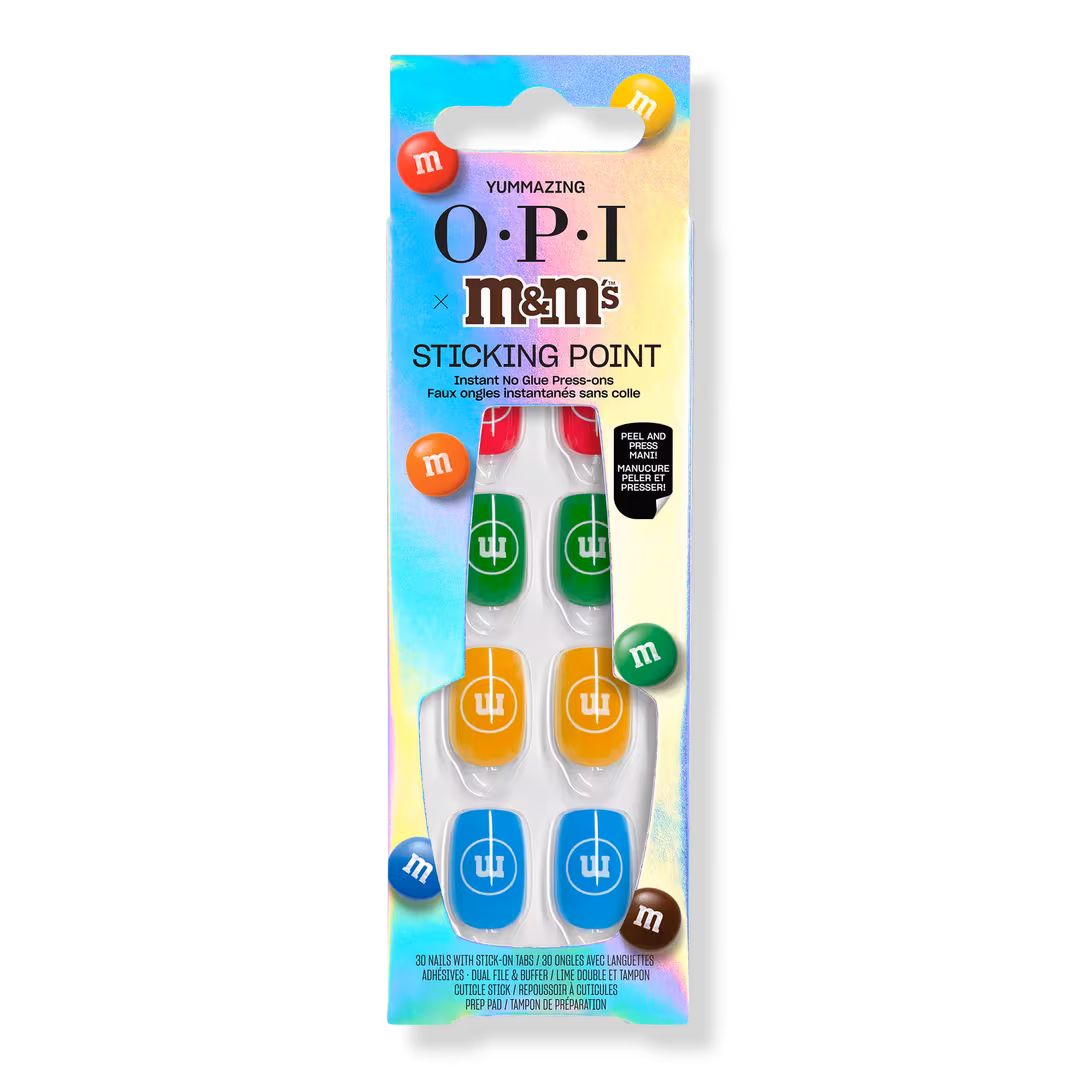OPI  OPIxM&M Holiday Collectible Sticking Point Press-ons