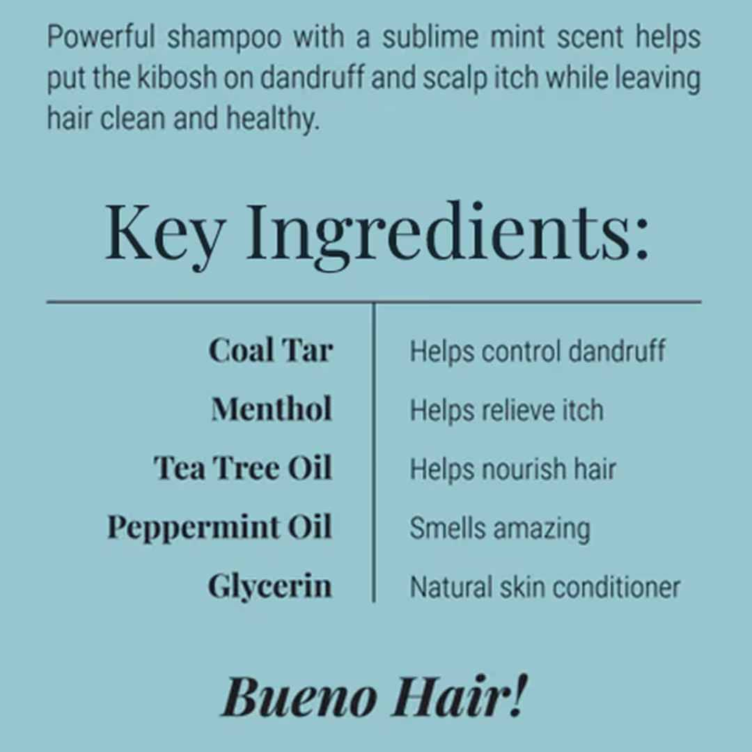 Pete & Pedro  Control Extra-Strength, Anti-Dandruff & Anti-Itch, Coal Tar, Peppermint Shampoo