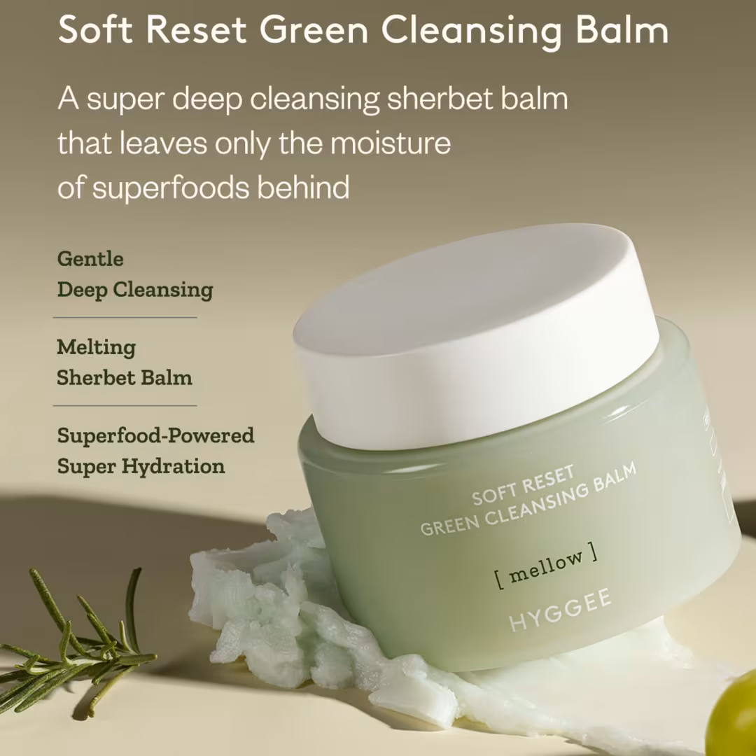 Hyggee  Soft Reset Green Cleansing Balm